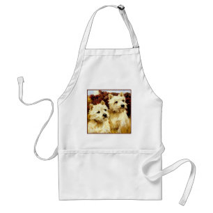 West Highland White Terriers - Wardle Schürze