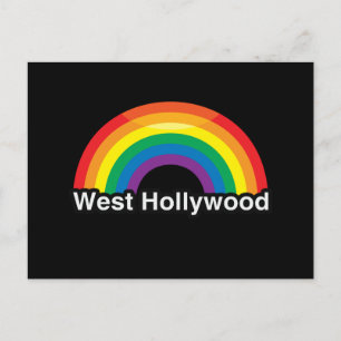 WEST HOLLYWOOD POSTKARTE