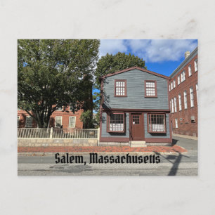 West India Goods Store in Salem Massachusetts Postkarte