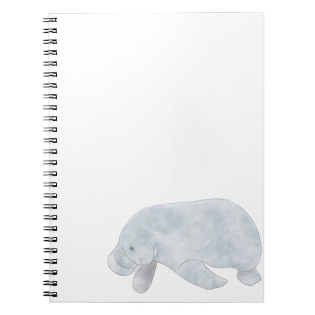WEST INDIAN MANATEE NOTIZBLOCK (Vorderseite)
