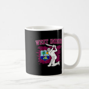 West Indies Cricket-Fan West Indies Anhänger Cric Kaffeetasse