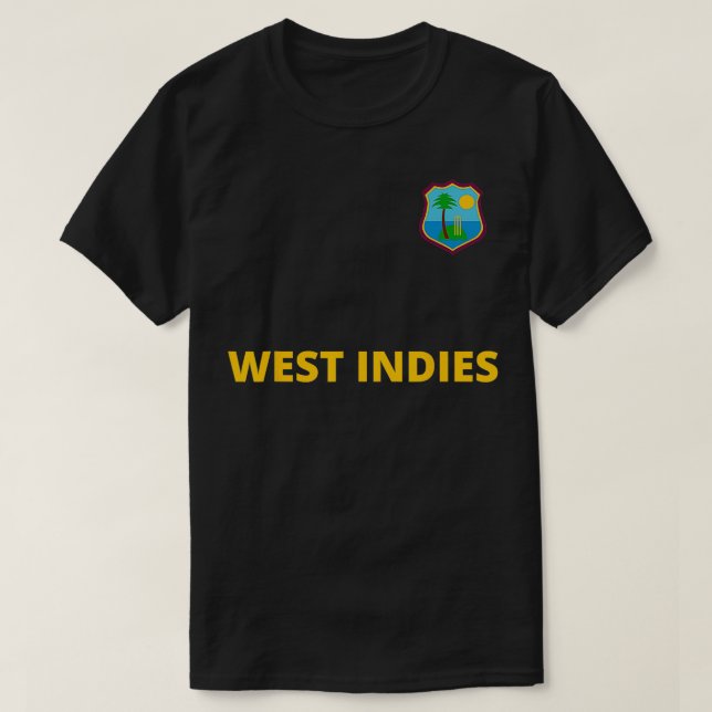 West Indies Windies Cricket Fans TShirt (Design vorne)