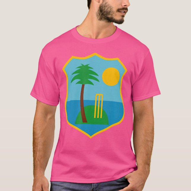 West Indies Windis Cricket Fans T-Shirt (Vorderseite)