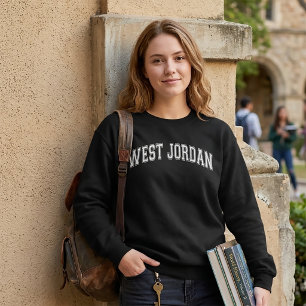 WEST JORDAN University-Style Amerika College Sweatshirt