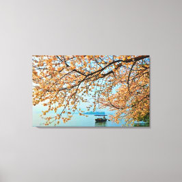 West Lake in Hangzhou, China Stretched Leinwand Pr