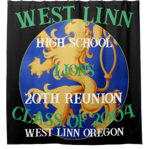 WEST LINN OREGON ABGANGSJAHR 2004 DUSCHVORHANG