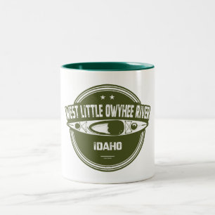 West Little Owyhee River Idaho Kayaking Zweifarbige Tasse