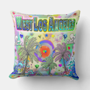 West Los Angeles Deep Dream Pillow Kissen