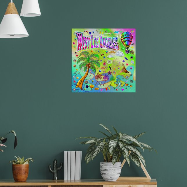 West Los Angeles Timeless Melody Poster (Wohnzimmer 1)