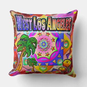 West Los Angeles Tropical Friends Pillow Kissen