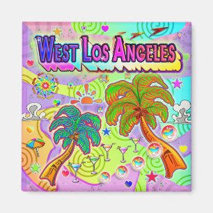 West Los Angeles Urlaub Ziel Magnet