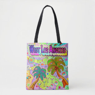 West Los Angeles Urlaub Ziel Tote Tasche