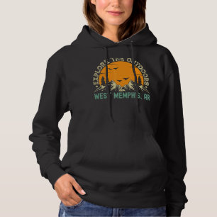 West Memphis Arkansas Entdecken Sie die Natur Hoodie