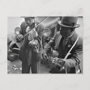 West Memphis Street Musicians, 1935 Postkarte