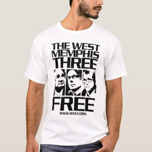 West Memphis Three. Kostenlos. Hell T-Shirt
