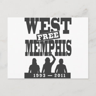 West Memphis Three Postkarte