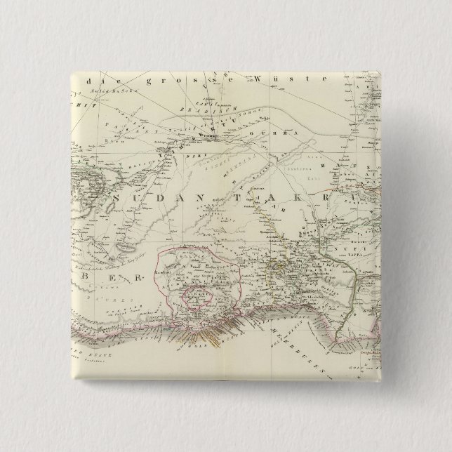 West-Mittel-Afrika - West-Zentralafrika Button (Vorderseite)