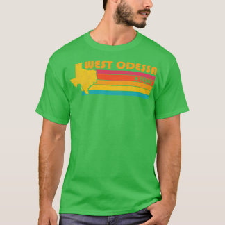 West Odessa Texas Vintage Distressed Souvenir T-Shirt