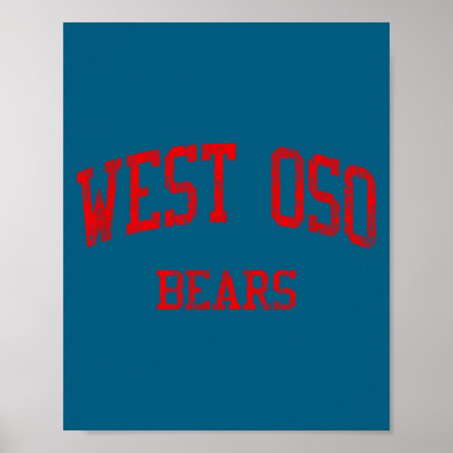 West Oso High School Hs Faith Design Poster (Vorne)