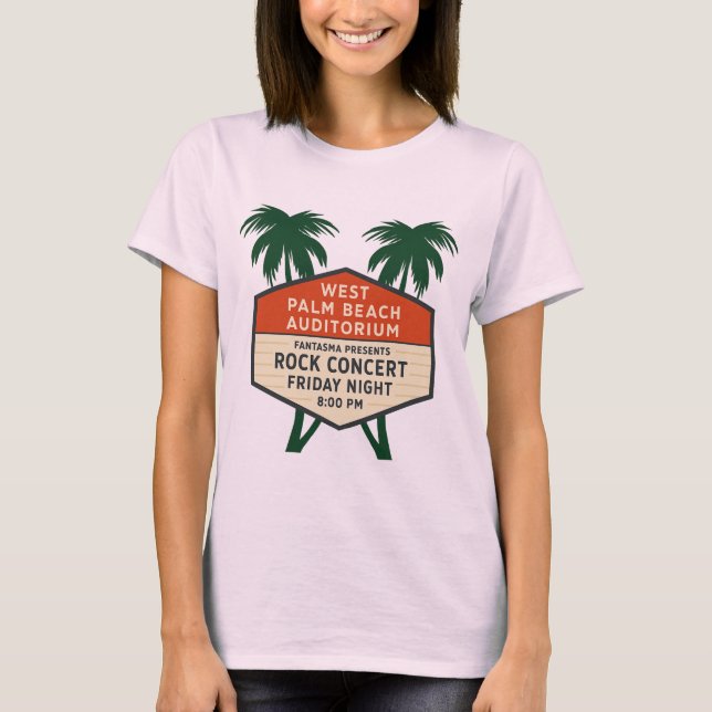 West Palm Beach Auditorium Marquee Concept Shirt (Vorderseite)