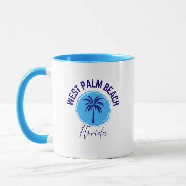 West Palm Beach Florida Kaffeetasse (Links)