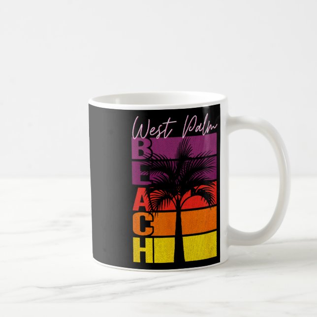 West Palm Beach Florida Surfen  Kaffeetasse (Rechts)