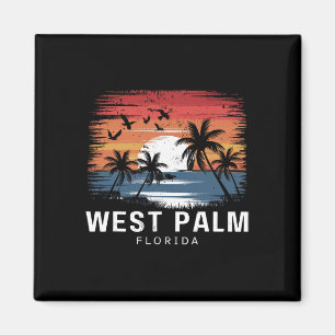 West Palm Beach Florida Surfen Surfer  Magnet