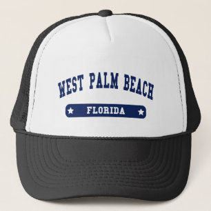 West Palm Beach Florida Uni Style T-Shirts Truckerkappe