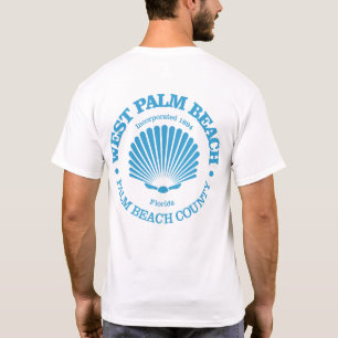 West Palm Beach (Muschel) T-Shirt