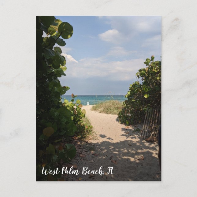 West Palm Beach Postcard Postkarte (Vorderseite)
