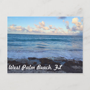 West Palm Beach Postkarte