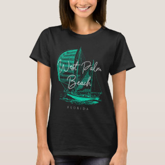 West Palm Beach Sailboat T-Shirt