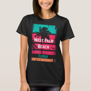 West Palm Beach Souvenir - Erinnerung Florida T-Shirt