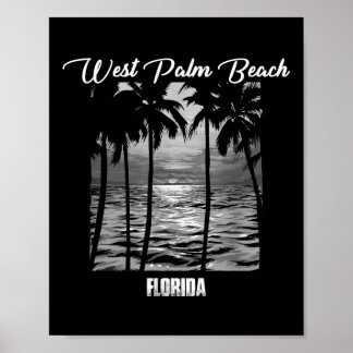 West Palm Beach Souvenir - Florida Erinnerung _1 Poster