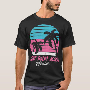 West Palm Beach Souvenir Florida Erinnerung T-Shirt
