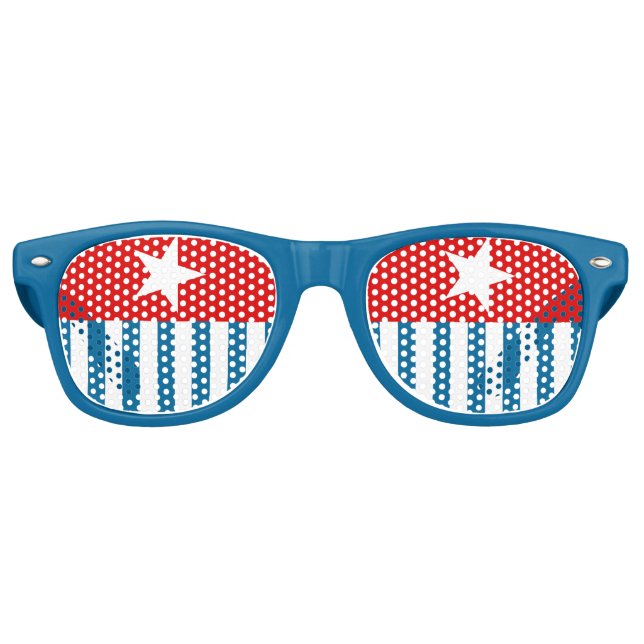 West Papua Morning Star Flag Sonnenbrille (Vorderseite)