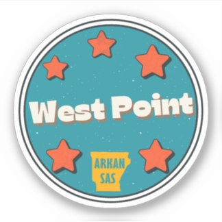 West Point, Arkansas Sticker