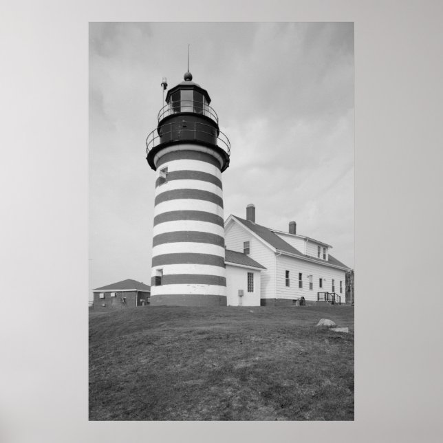 West Quoddy Head Light Station Poster (Vorne)