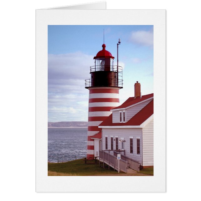 West Quoddy Head Lighthouse (Vorne)