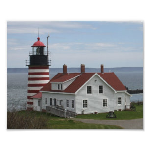 West Quoddy Head Lighthouse Fotodruck