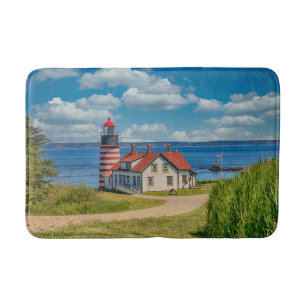 West Quoddy Head Lighthouse, Lubec, Maine Badematte