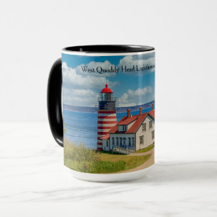 West Quoddy Head Lighthouse, Lubec, Maine Tasse