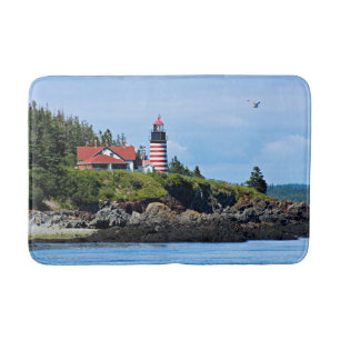 West Quoddy Head Lighthouse, Maine Badematte