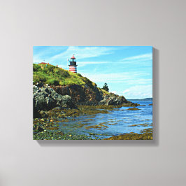 West Quoddy Head Lighthouse, Maine Leinwanddruck