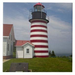 West Quoddy Head Lighthouse State Park ist der Fliese