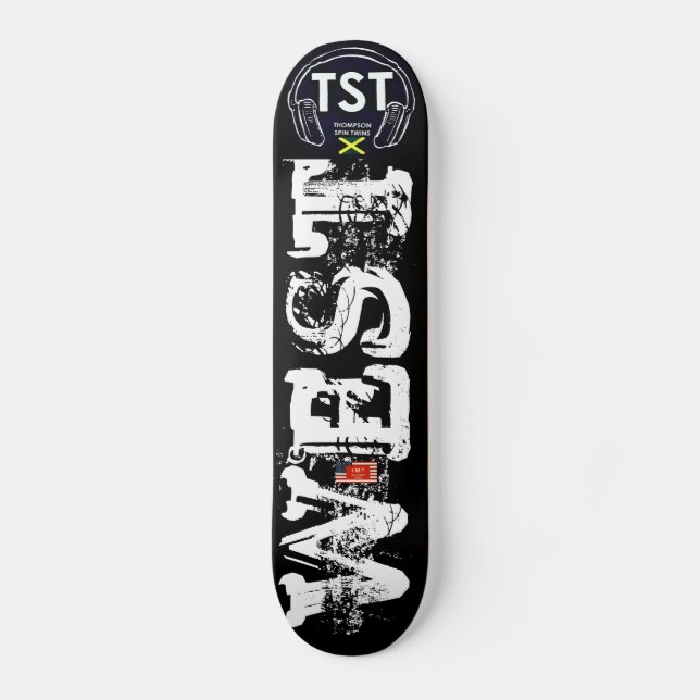 WEST-Skateboard Skateboard (Vorderseite)