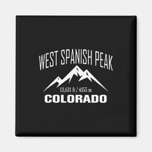 West Spanish Peak Colorado Klettergipfel Club Ou Magnet