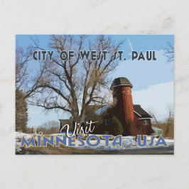 West St. Paul Postkarte