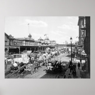 West Street, New York City: 1901 Poster