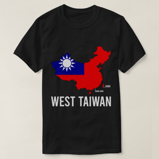 West Taiwan Shirt West Taiwan Hemd West Taiwan L (Design vorne)